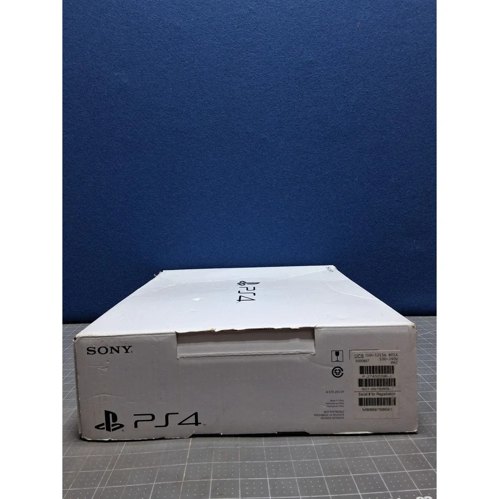 Sony PlayStation 4 Console Box White CUH1215A Replacement Packaging Box ONLY